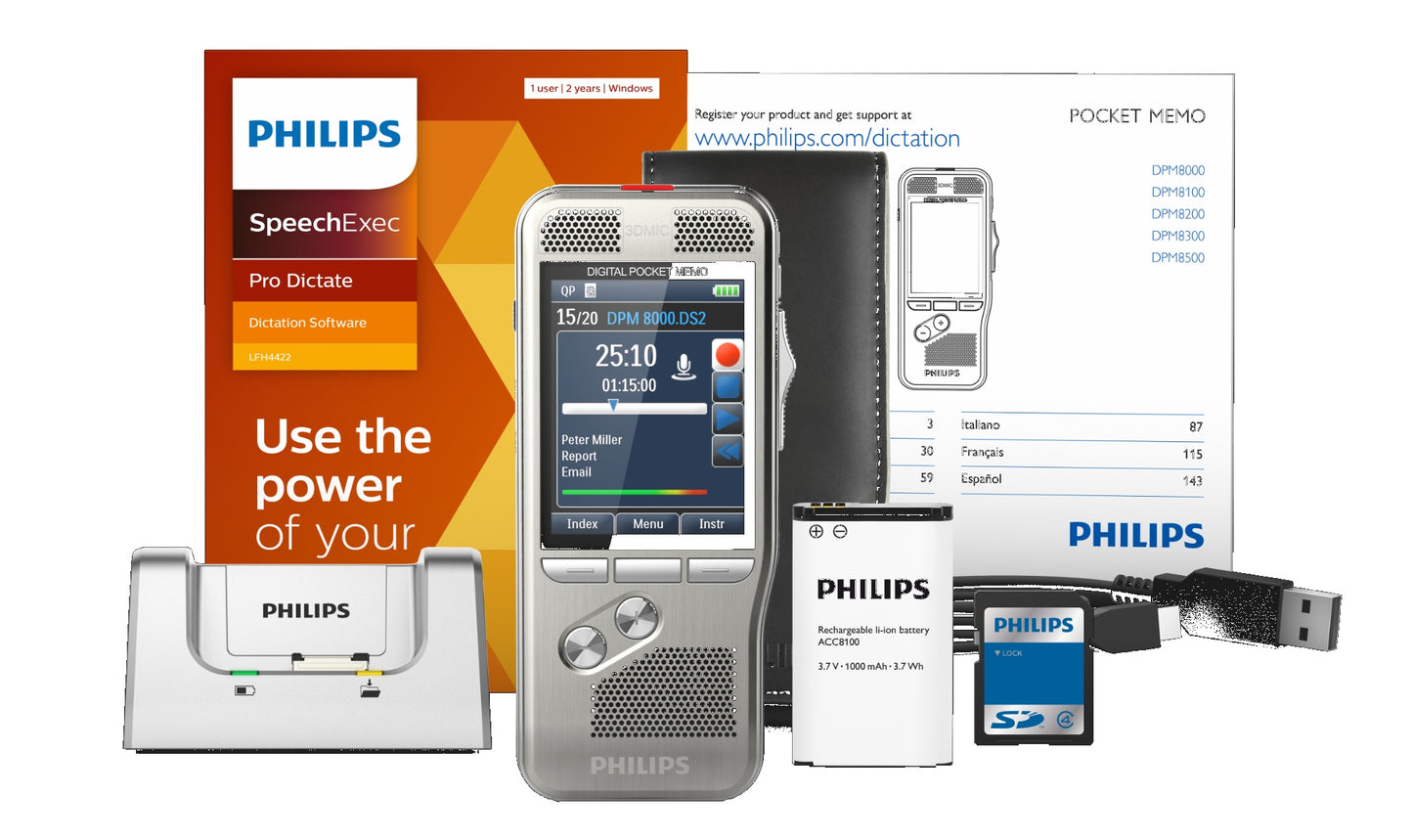 Philips Diktiergerät DPM 8200